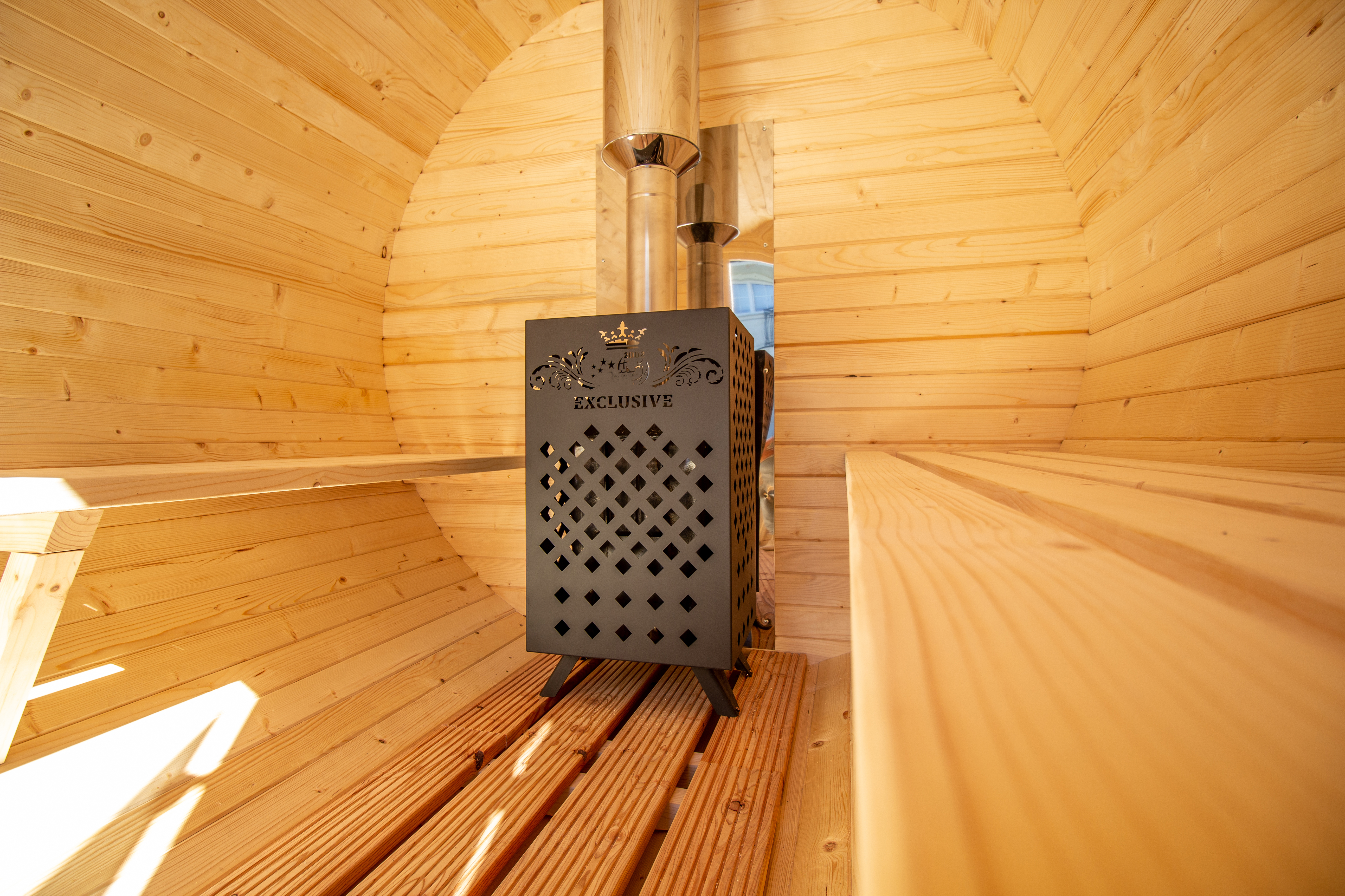 sauna wnętrze