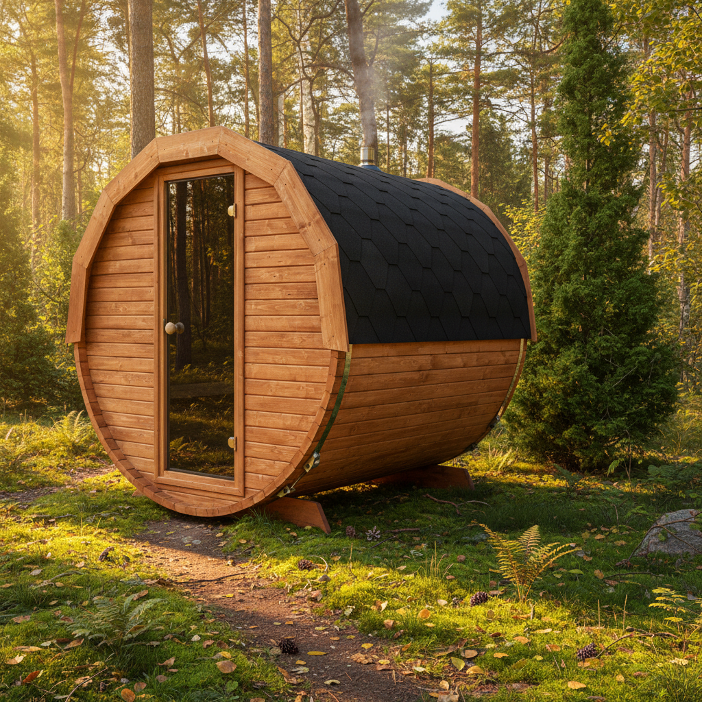 sauna do samodzielnego montażu las